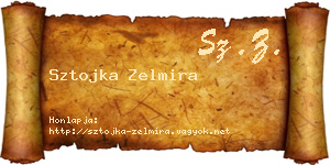 Sztojka Zelmira névjegykártya